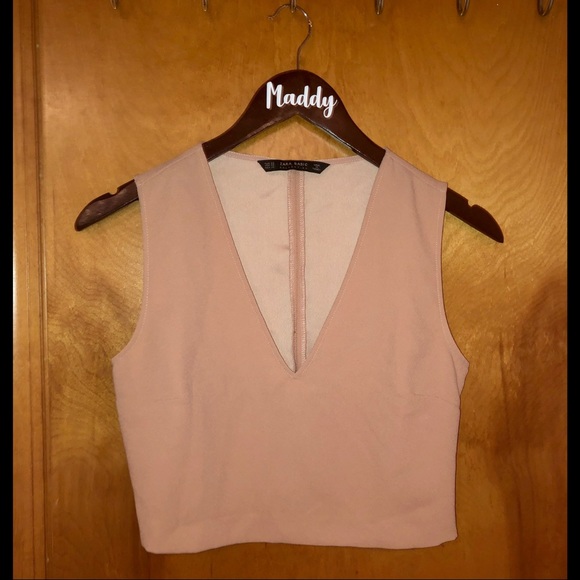Zara Tops - Zara Basic Crop Tank